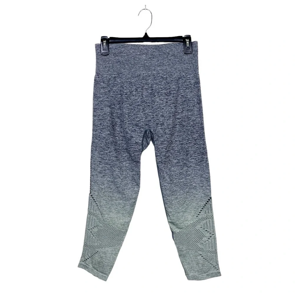 Pink Victoria's Secret Cool Comfy Seamless Leggings Dip Dye Grey Green High Rise